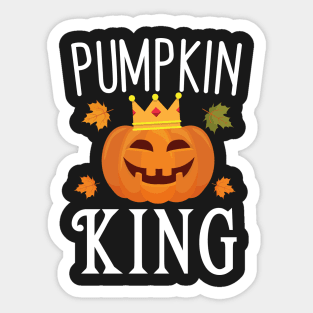 Pumpkin King Sticker